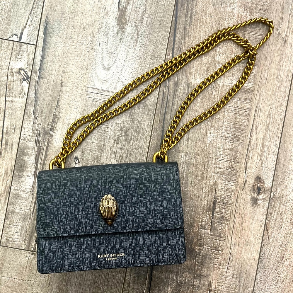 Kurt Geiger Mini Shoreditch Leather Crossbody Bag